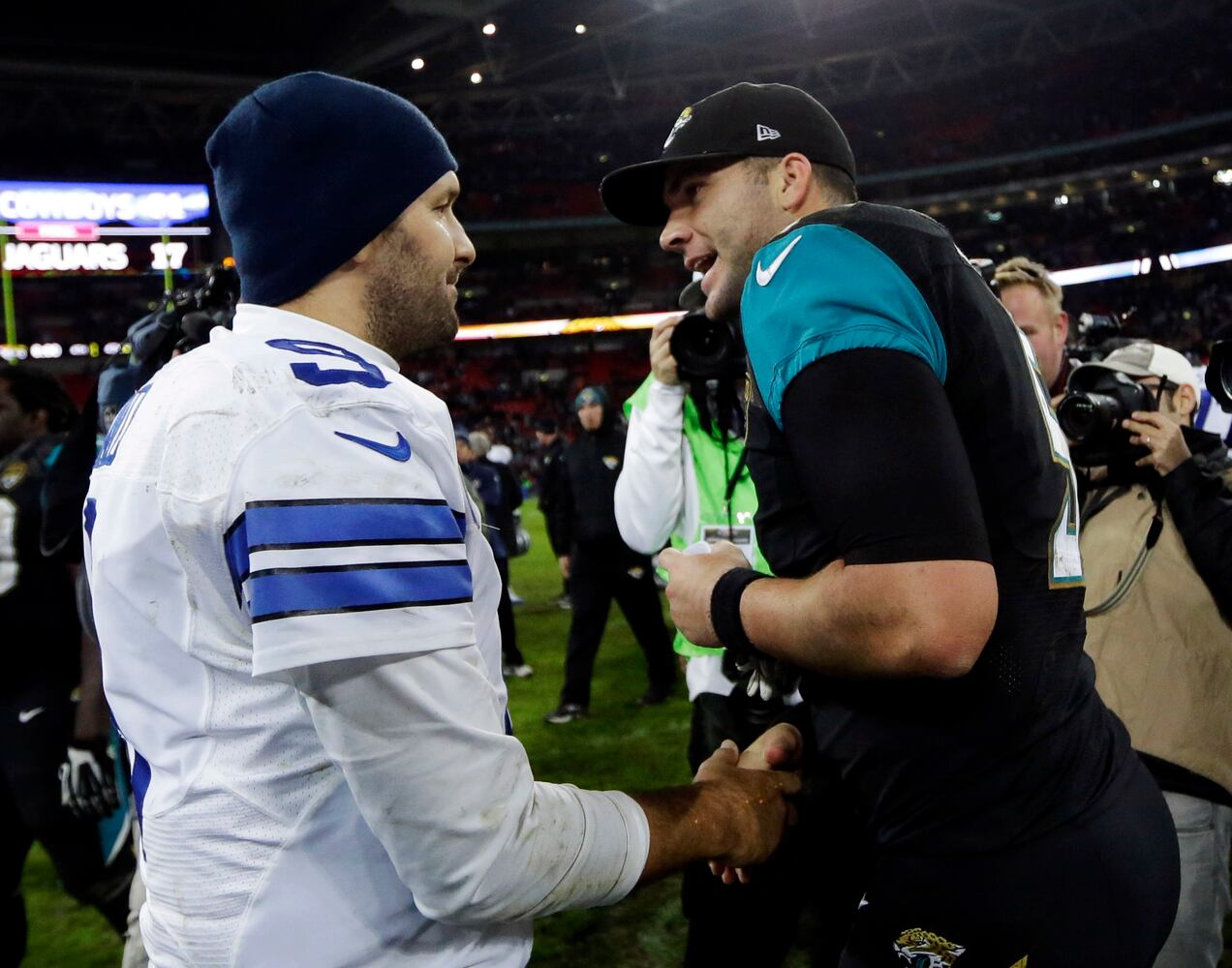Cowboys vs. Jaguars in London, 11.09.14