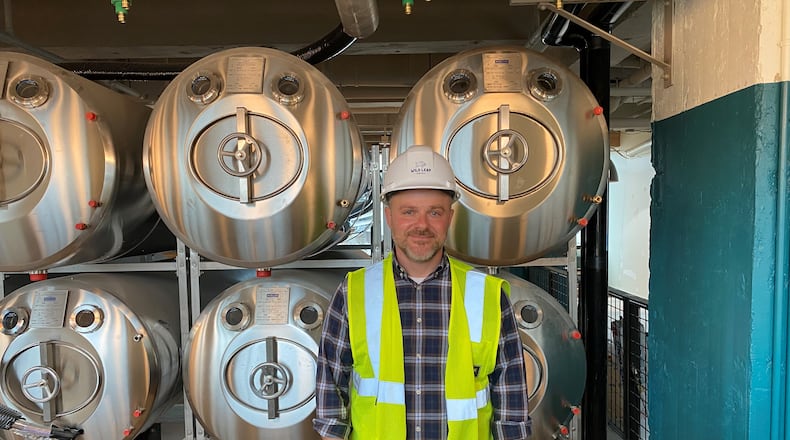 Wild Leap co-founder Rob Goldstein at the new Wild Leap Atlanta at Centennial Yards.
(Bob Townsend for the Atlanta Journal-Constitution)