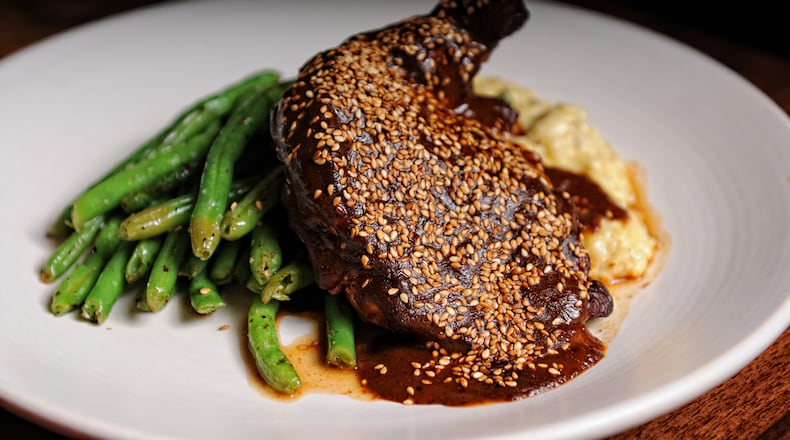 Roasted Chicken Mole Oaxaca from Alma Cocina.