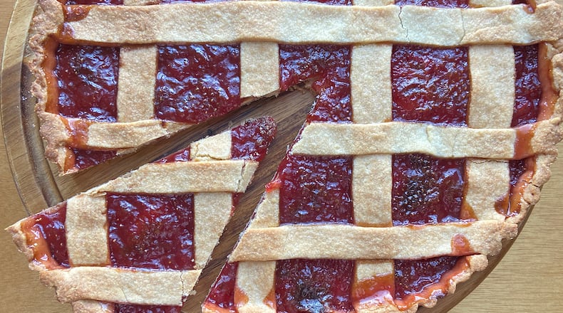 Using a simple sweet crust and great jam, crostata are an excellent way to create a show-stopping pastry.
Chris Wilkins for The Atlanta Journal-Constitution