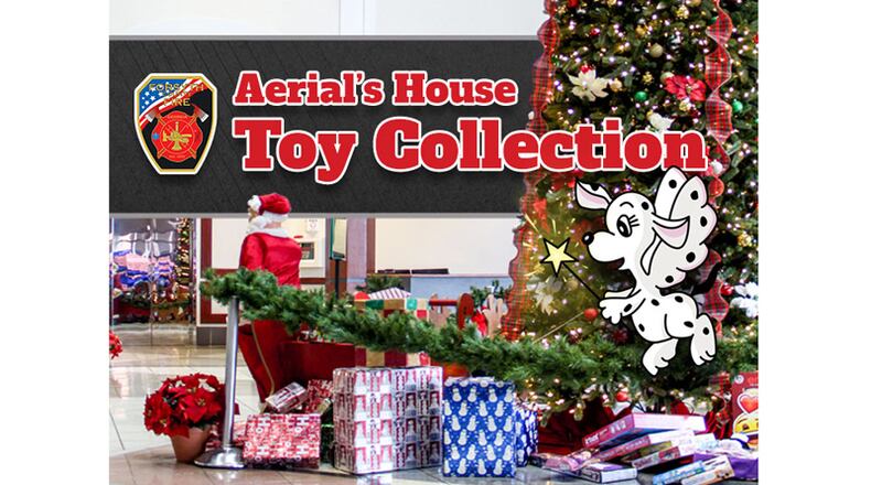 The Forsyth County Fire Department's "Aerial's House," its annual toy collection for needy children, begins Monday, Nov. 9, and runs through Dec. 11.