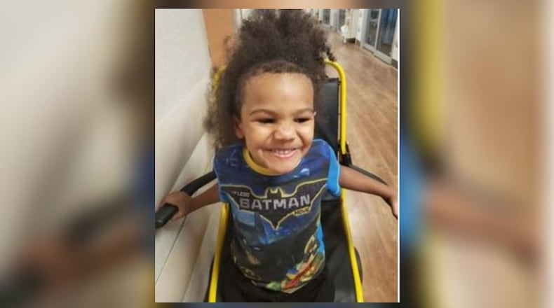 A 4-year-old boy, believed to be named Jordan, was found alone Tuesday morning on Glenwood Avenue, according to Atlanta police.