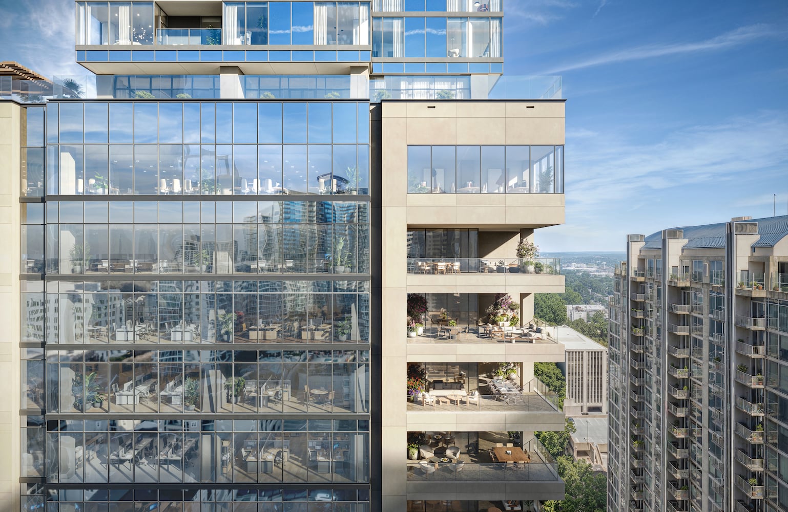 1172 W Peachtree office rendering