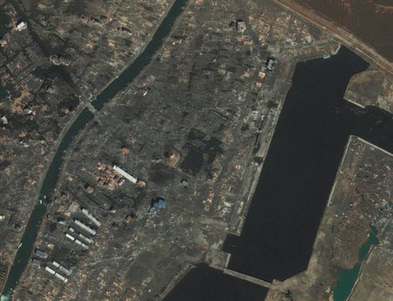 Japan Tsunami: Before and After