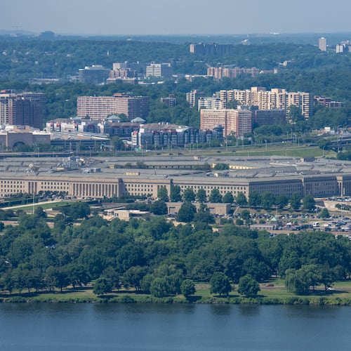 The Pentagon is seen, Tuesday, May 19, 2026, in Washington. (AP Photo/Alex Brandon)