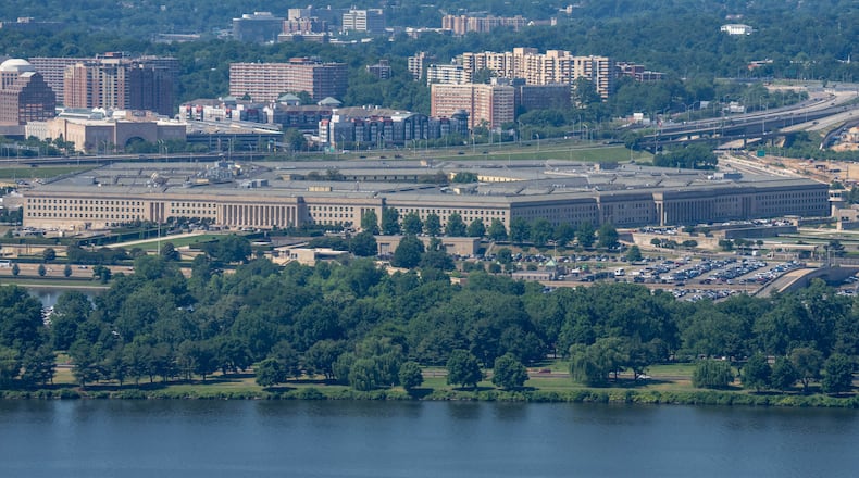 The Pentagon is seen, Tuesday, May 19, 2026, in Washington. (AP Photo/Alex Brandon)