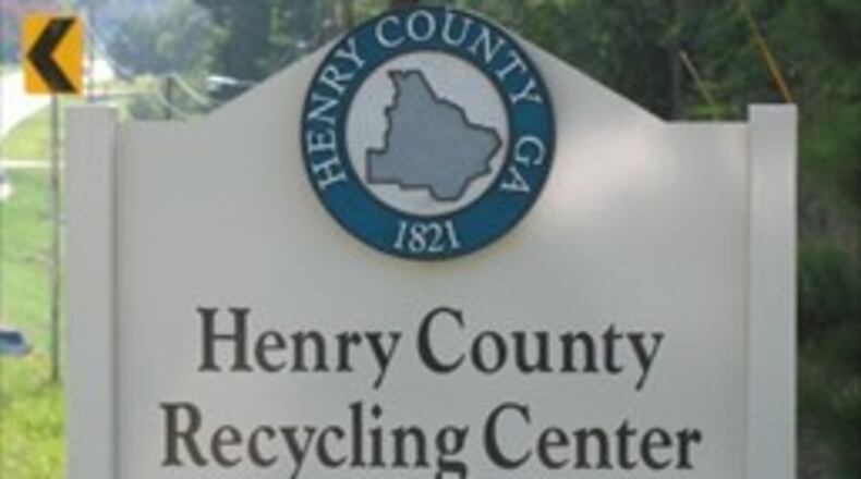 Henry County Recycling Center.