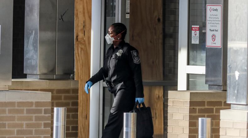 Henry County is following the lead of DeKalb County and the city of Atlanta in paying frontline workers hazard pay for their duties during the coronavirus pandemic while a similar measure in Clayton failed to get a vote Tuesday. JOHN SPINK/JSPINK@AJC.COM