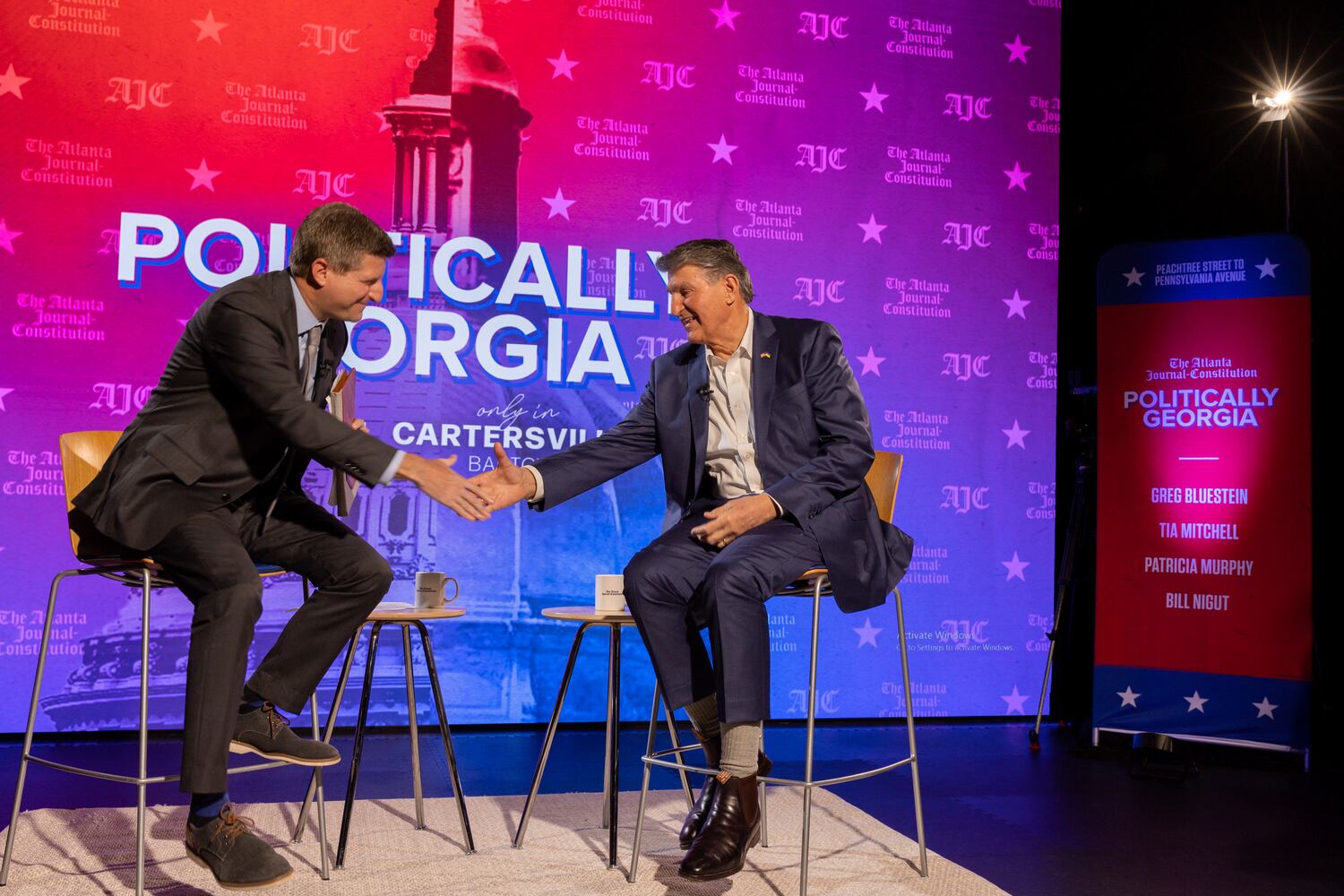 U.S. Sen. Joe Manchin Town Hall Photos
