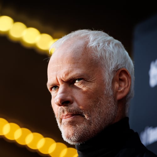 Martin McDonagh poses on the red carpet for the film "Wild Horse Nine" during the Toronto International Film Festival in Toronto, on Monday, Sept. 14, 2026. (Keito Newman/The Canadian Press via AP)