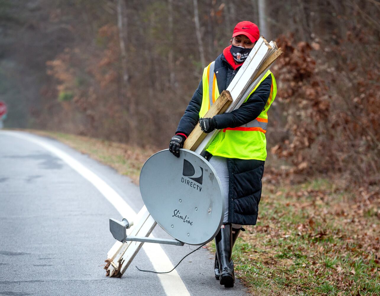 litter cleanup