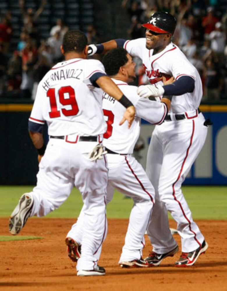 Nationals at Braves, Aug. 18, 2010