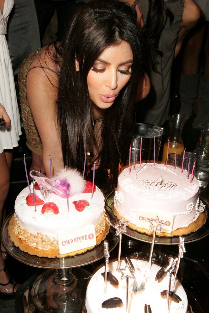 Kim Kardashian celebrates birthday