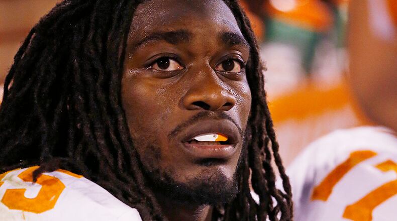 Tennessee linebacker A.J. Johnson, from Gainesville, Ga., is a two-time All-SEC selection.