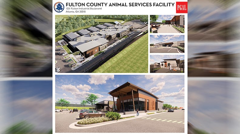 Fulton County’s new Animal Services site. (Photograph provided by Fulton County)