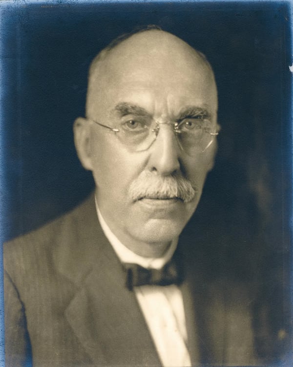 Walter McElreath, an Atlanta attorney who invested in Georgia Power and served in the state Legislature, was the founding organizer behind the Atlanta Historical Society in 1926. (Courtesy of the Atlanta History Center)