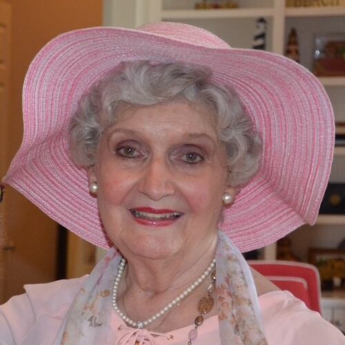 Elsie Hand turns 100 on July 4, 2026. This photo is from her 90th birthday. (Courtesy of Courtesy Victoria Peacock)