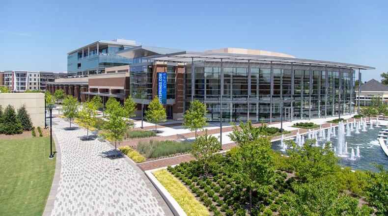 The Studio Theatre at City Springs in Sandy Springs will host a Nov. 29 “visioning session” on a proposed cultural center for the community. CITY OF SANDY SPRINGS