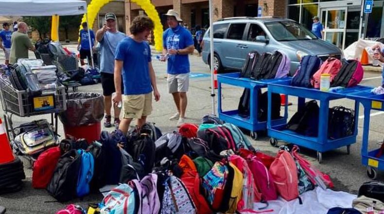 North Gwinnett Cooperative provided over 800 book bags full of supplies to children in the Buford, Suwanee, and Sugar Hill communities in 2020. (Courtesy North Gwinnett Cooperative)