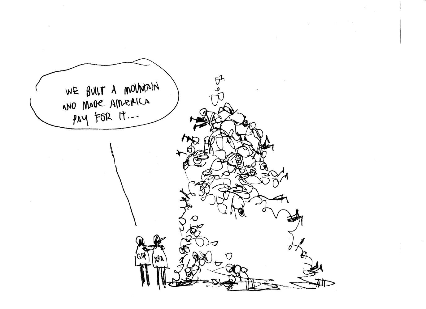 Mike Luckovich Round File FEB 16