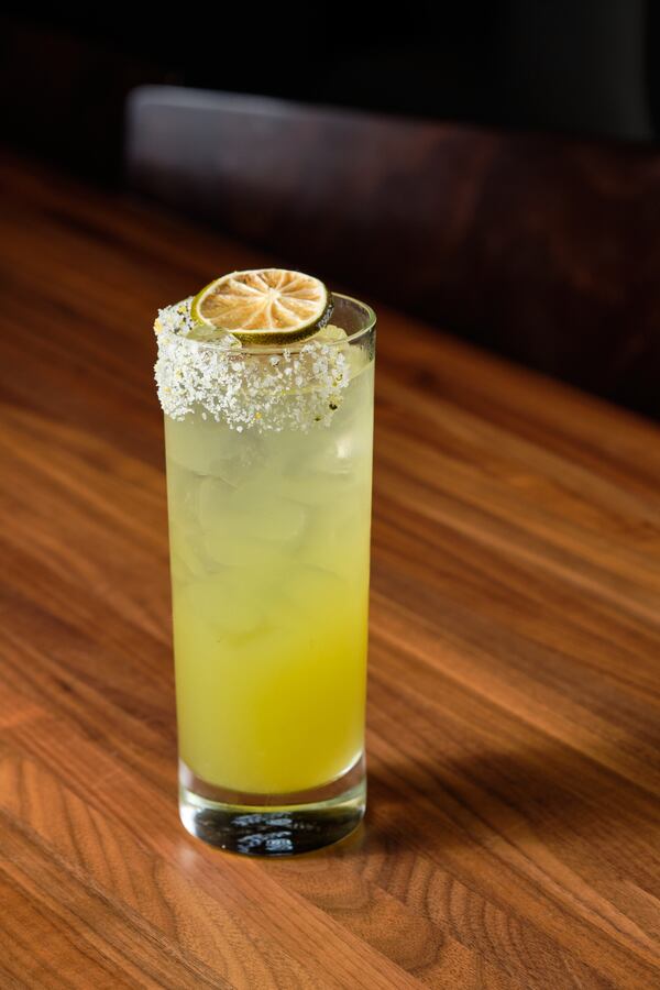 The Verdita Collins is a bright, herbaceous, savory and slightly spicy zero-proof refresher. (Courtesy of Brandon Amato)