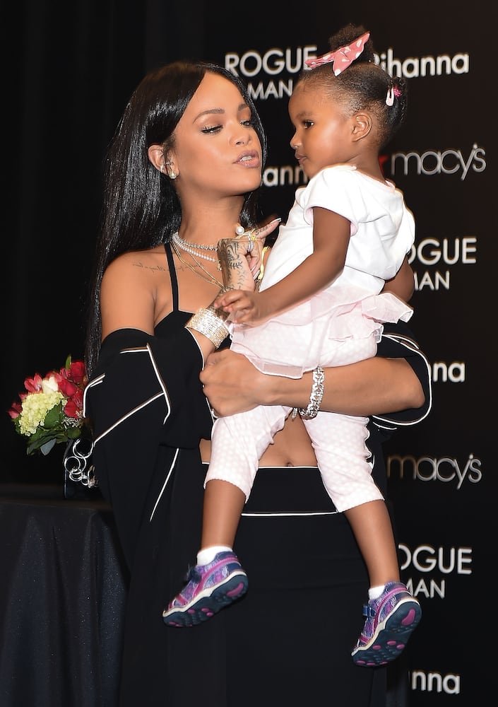 Pop star was in Atlanta to launch her new fragrance line, Rogue Man
