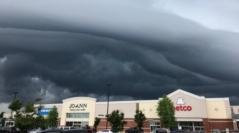 Bill Cherepy of Grayson took this on June 1, 2018 at about 4:30PM in Snellville just as a storm rolled in.