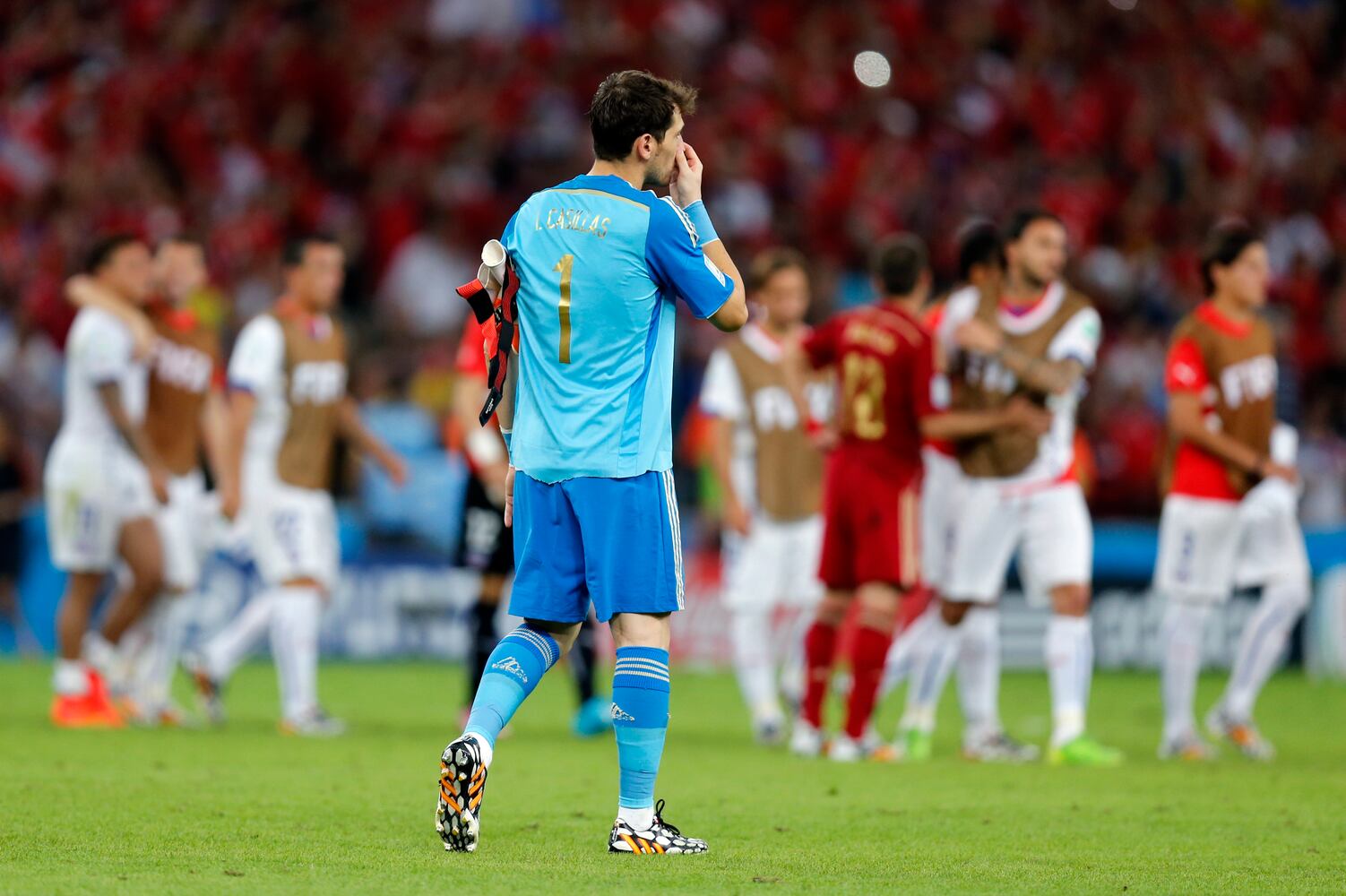 World Cup: Spain vs. Chile, 06.18.14