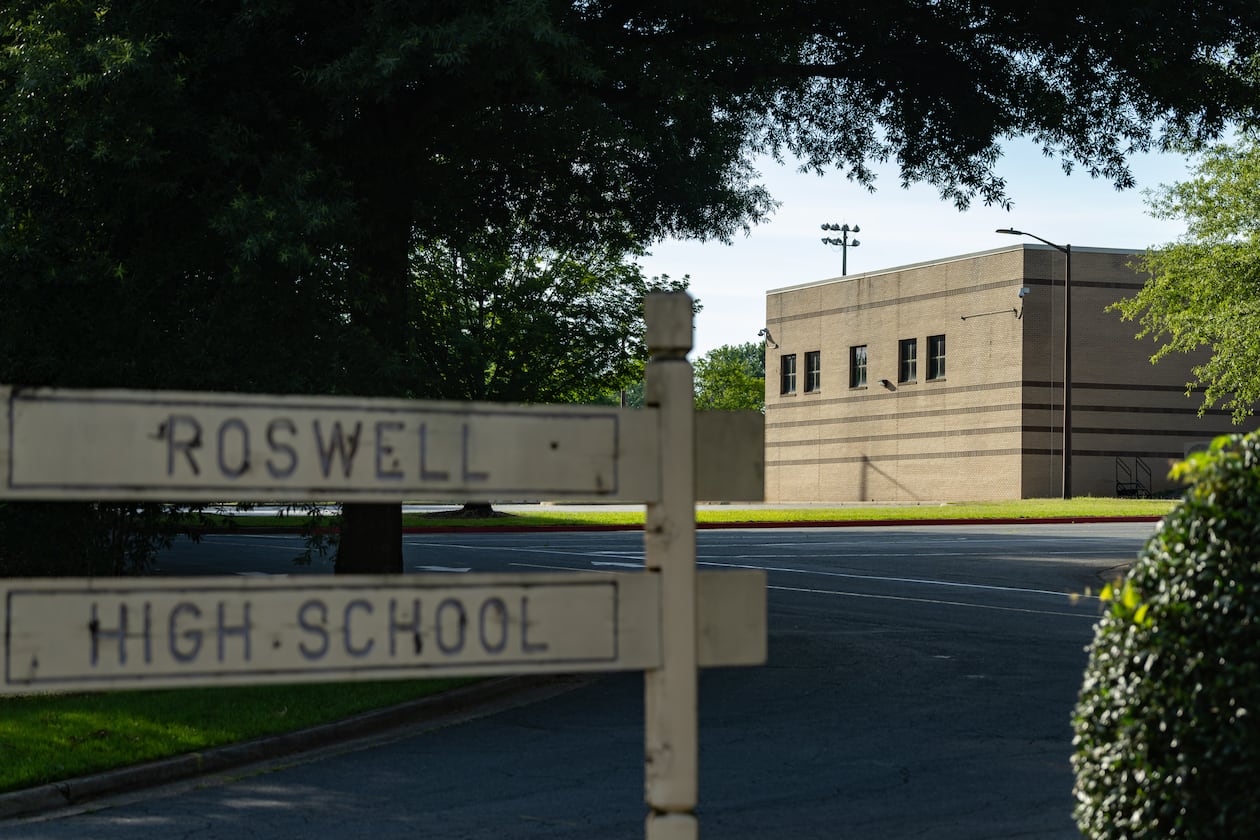 A former Roswell High School teacher and administrative assistant faces a charge of improper sexual contact by an employee or agent after an investigation into her alleged relationship with a 16-year-old student. (Ben Hendren for the AJC)