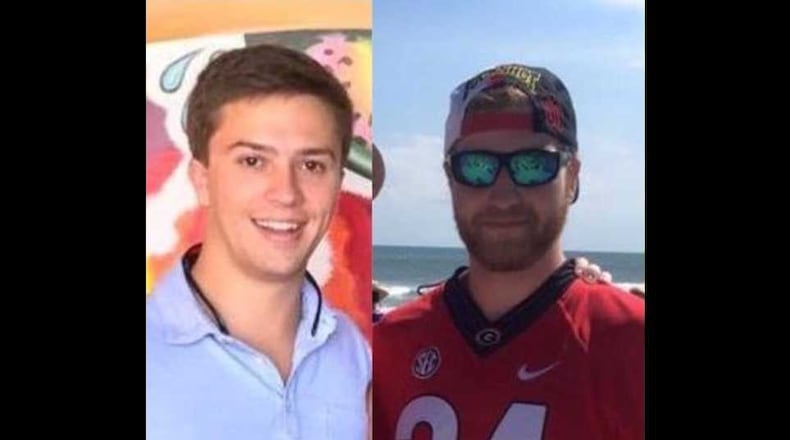Brendan Morton (left) and Pat Sammons are both going through multiple surgeries after a Roswell house explosion.