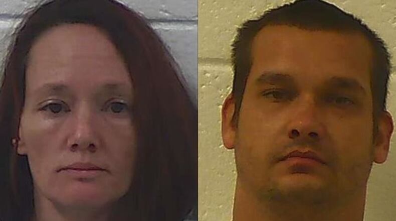 Melisa Renia Croya (left) and Casey Eugene Kimsey