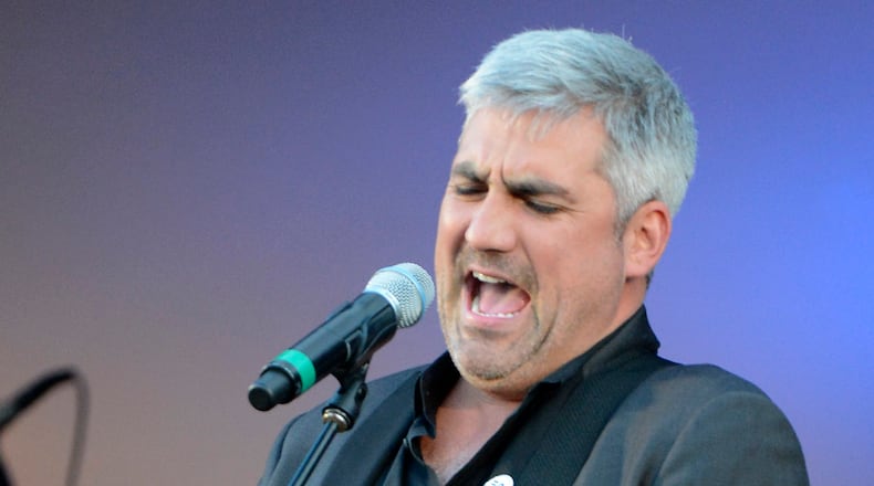 Former American idol winner Taylor Hicks performs during a concert to close out a week of activities commemorating the 50th anniversary of the bombing.of the Sixteenth Street Baptist Church in Birmingham, Ala., Sunday, Sept. 15, 2013. Hicks is from the Birmingham area. (AP Photo/ AL.com, Mark Almond) Taylor Hicks will be the headlining acts at Centennial Olympic Park July 4th. CREDIT: AP