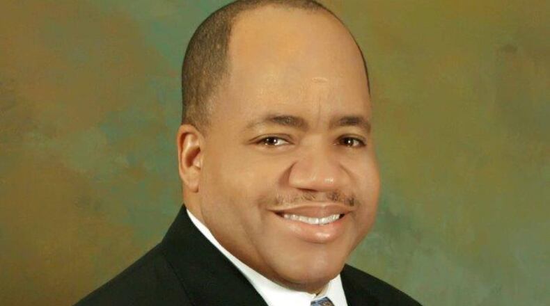 Mayor Mario Avery, on behalf of the Fairburn City Council, told the Fayette County Board of Commissioners that the city would uphold efforts to mitigate traffic congestion and control development along Ga. Hwy. 74. Courtesy City of Fairburn