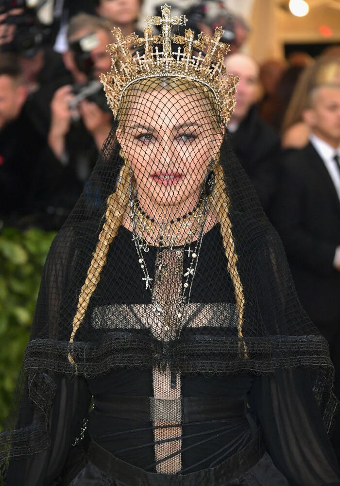 Photos: Madonna wears Jean Paul Gaultier at the 2018 Met Gala