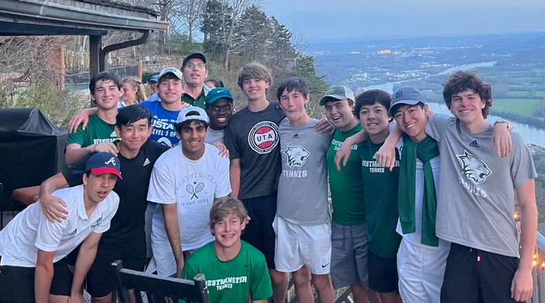 The Westminster boys tennis team are favorites in the Class 4A tennis tournament. They have won championships the last two seasons.