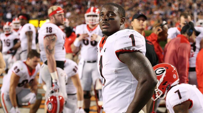 It wasn’t Sony Michel’s day. Or Georgia’s.