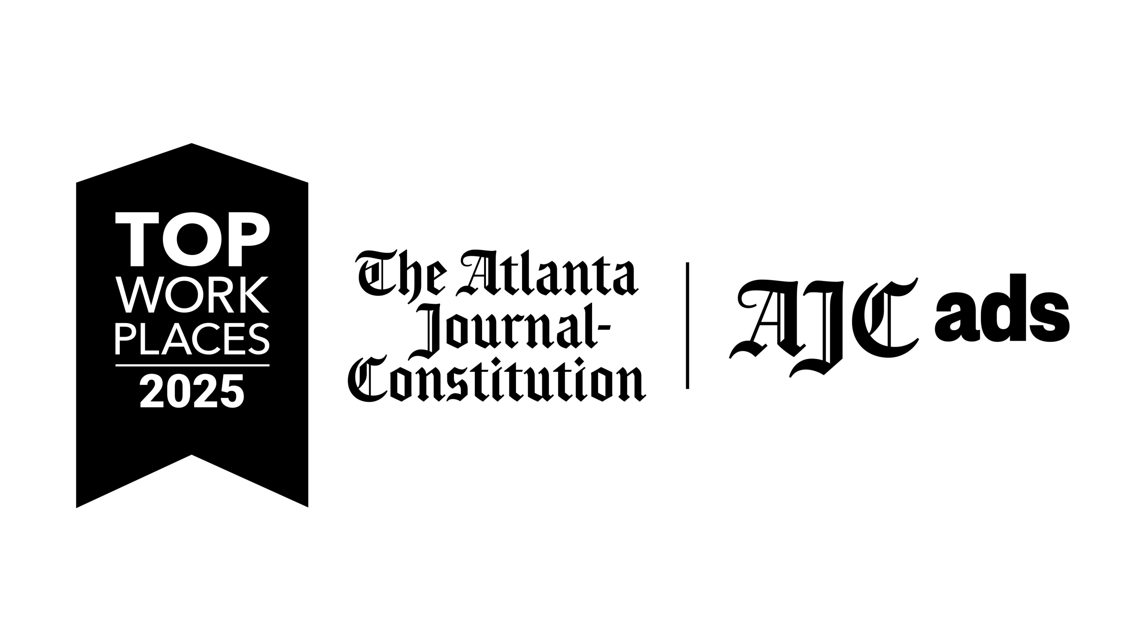 AJC Top Workplaces 2025 logo