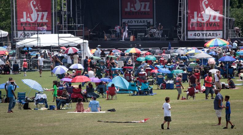 Piedmont Park will host the Atlanta Jazz Festival, one of the largest free jazz festivals in the country, which has moved from its traditional Memorial Day slot to Labor Day for 2021. CONTRIBUTED BY STEVE SCHAEFER 2017