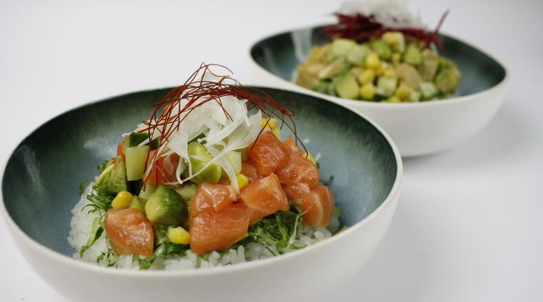 Poke bowls at Izakaya in Whole Foods Chamblee. / Photo courtesy of Genji Sushi