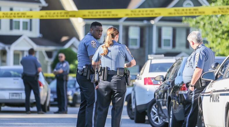 Authorities investigated a deadly shooting Monday in Gwinnett County. JOHN SPINK / JSPINK@AJC.COM
