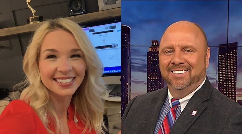 Jenn Hobby has a new TV job while Crash Clark gets a multi-year renewal at 11Alive. FACEBOOK PUBLIC PHOTO/11ALIVE