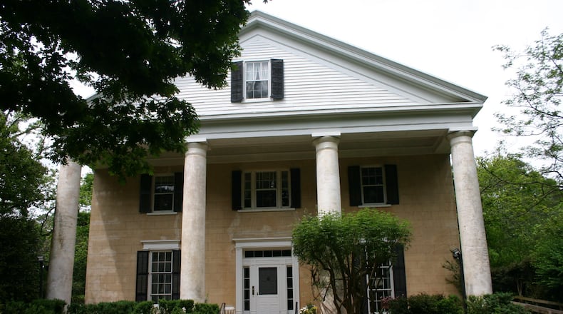 Mimosa Hall mansion was designed for Roswell founding father John Dunwody, built in 1841 and rebuilt in 1847 following a fire. CREDIT: HANDOUT