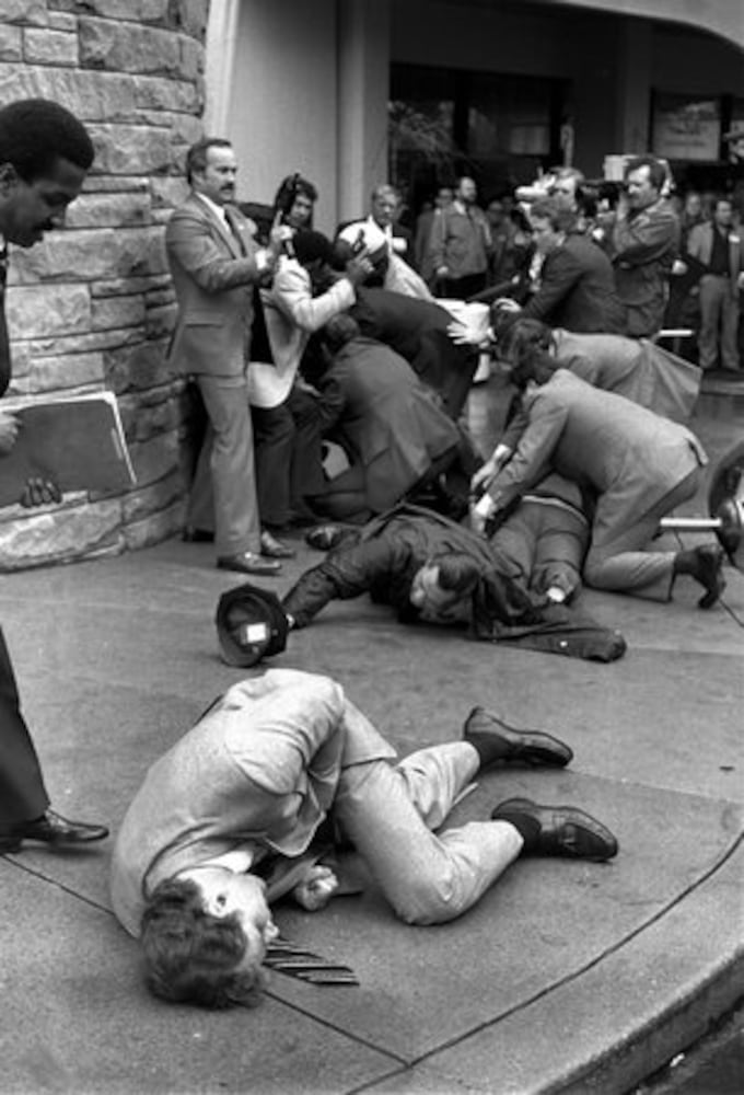 President Ronald Reagan shot, March 30, 1981