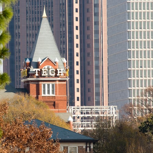 Officers have conducted searches across campus, as well as in Piedmont Park and Buckhead. (Courtesy of Georgia Tech Institute Communications)