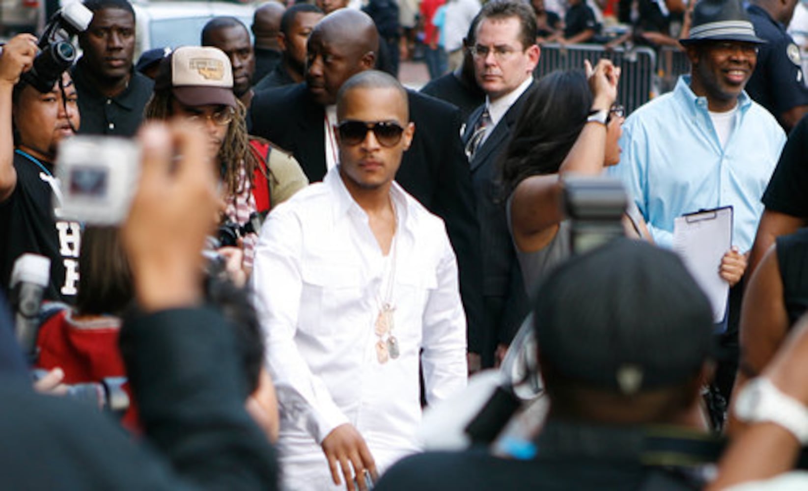 T.I.'s Atlanta premiere of 'Takers'