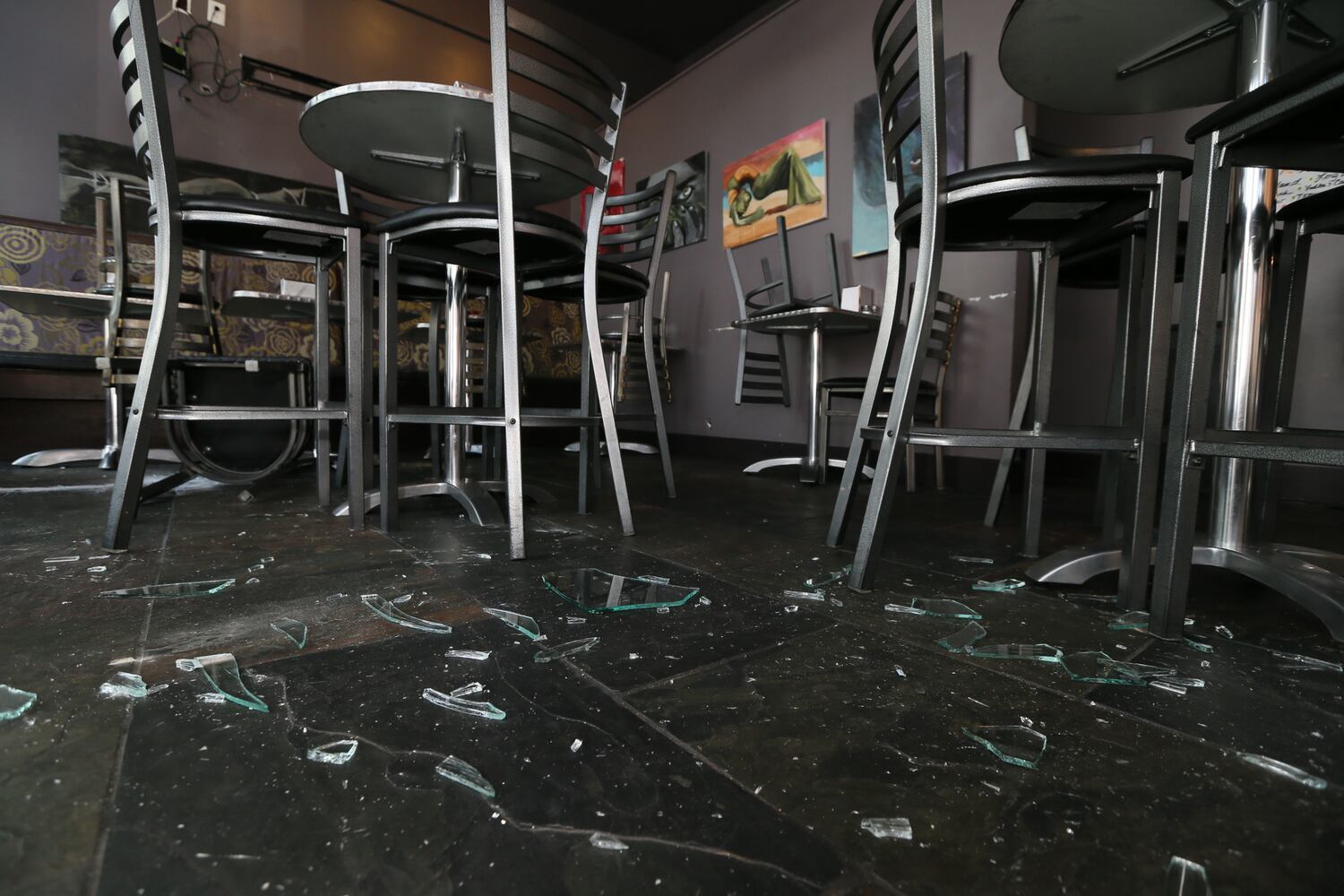 Smash-and-grab burglars hit Sweet Auburn restaurant for third time in a year