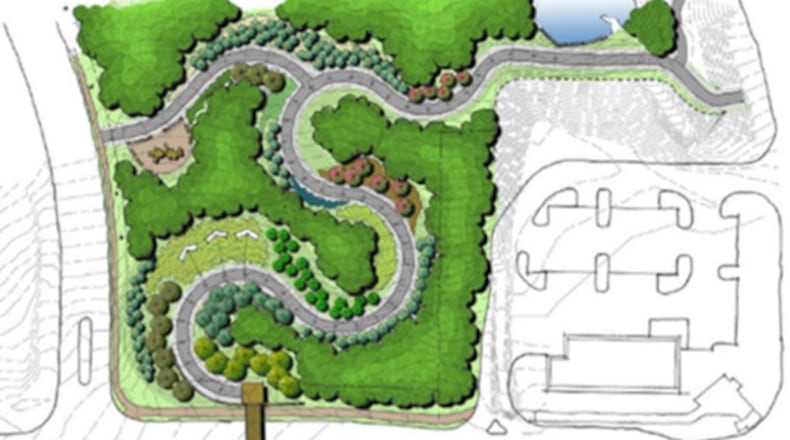 Peachtree City has budgeted $1.9 million in SPLOST revenue for a new “gateway” bridge across Hwy. 54 West at MacDuff Parkway. Courtesy Peachtree City