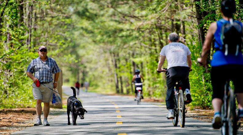 The state will pay $500,000 and Cobb $136,746 for improvements to Floyd Road Trail in Mableton. AJC file photo by Jonathan Phillips