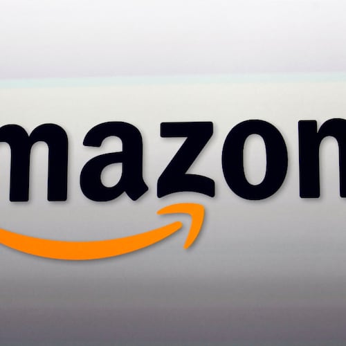 FILE - This Sept. 6, 2012, file photo, shows the Amazon logo. (AP Photo/Reed Saxon, File)