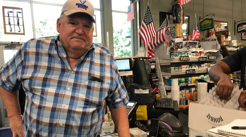 Mac Thurston, owner of Mac’s Beer and Wine. CREDIT: SHELIA POOLE